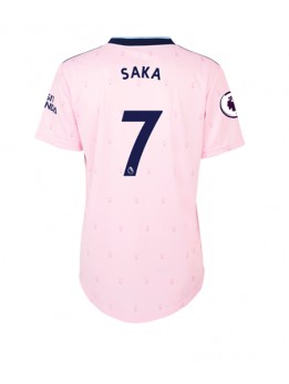 Arsenal Bukayo Saka #7 Ausweichtrikot für Frauen 2022-23 Kurzarm